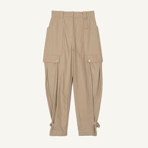 3.1 Phillip Lim Utility Cargo Pants Umber Tan Cotton Ankle Cinch Size 6